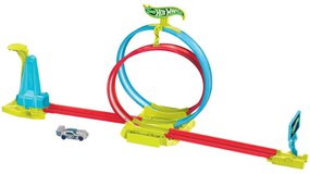 Πίστα Neon Speeders Σετ Με 1 Αυτοκινητάκι Hot Wheels HPC05 Multi Mattel