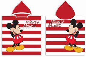 Πόντσο Παιδικό Βαμβακερό Βελουτέ 50x100εκ. Mickey 11 Disney DimCol