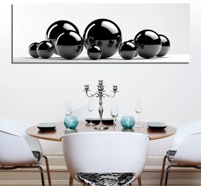 ΠΙΝΑΚΑΣ ΚΑΜΒΑΣ BLACK AND WHITE HM7198.02 80x3x30 εκ.