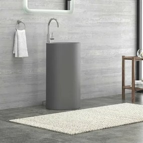Karag 45D Grey Matt - Επιδαπέδιος Νιπτήρας