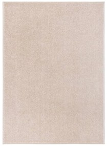 vidaXL Χαλί Κοντό Πέλος Σκούρο Μπεζ 140 x 200 εκ.