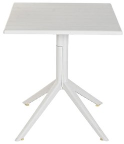 Τραπεζαρία Home ESPRIT Γκρι Μέταλλο πολυπροπυλένιο 70 x 70 x 75 cm
