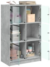 vidaXL Ντουλάπι με Πόρτες 68x37x109 εκ. από Επεξεργασμένο Ξύλο