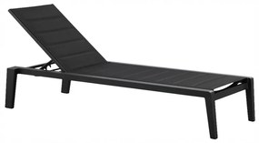 Ξαπλώστρα Emoti/SL-2 01-00-1499 181x73,5x97cm Black