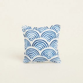 Beauty Home ΜΑΞΙΛΑΡΑΚΙ 10 x 10 cm ΜΠΛΕ ΚΥΜΑΤΑ