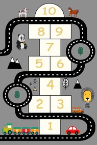 Hall Carpet (100 x 150) HMNT474 Multicolor