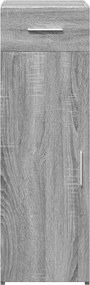 vidaXL Ντουλάπι Γκρι Sonoma 30x42,5x93 εκ. από Επεξεργασμένο Ξύλο