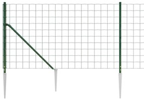 Συρματόπλεγμα Περίφραξης Πράσινο 0,8 x 25 μ. με Καρφωτές Βάσεις - Πράσινο