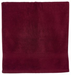 Πετσέτα Προσώπου (50x100) Nef-Nef Homeware Aegean 705gsm Μπορντώ