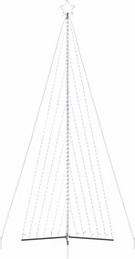 vidaXL Χριστουγεννιάτικο δέντρο LED 789 LED Ψυχρό Λευκό 476 εκ.