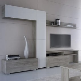 Intrahome Σύνθεση σαλονιού "SMART 2" σε χρώμα σταχτί-λευκό Intrahomesa-00652680