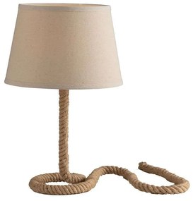 Φωτιστικό Επιτραπέζιο I-Rope-L Natural Luce Ambiente Design Rope, Metal
