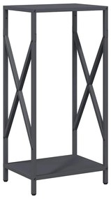Ράφι για καυσόξυλα Ανθρακί 34x25x70 cm Ατσάλι ψυχρής έλασης 864321