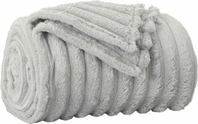 vidaXL Κουβέρτα Γκρι 270 x 240 cm Μαλλί