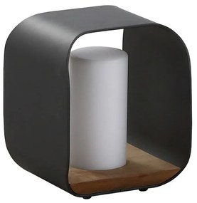 Φωτιστικό Επιτραπέζιο Led Onda 01-00-2147 25x25x30,5 Anthracite Higold