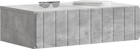 vidaXL Τραπεζάκι Τοίχου 59 x 34,5 x 17 εκ. Επεξεργασμένο Ξύλο