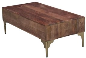 Τραπεζάκι Σαλονιού Amrita Καφέ 120x40x60εκ. 120x60x40 εκ.