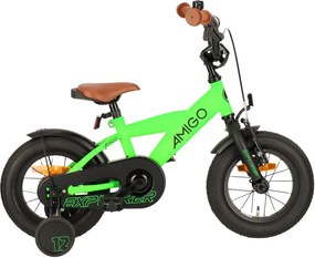 Explorer 12 Inch Boys Coaster Brake GreenBlackAMIGO