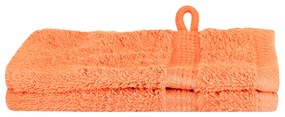 vidaXL Πετσέτες 2 pcs Πορτοκάλι 15 x 21 cm Βαμβάκι