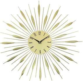 Ρολόι Τοίχου 844906 49,5x4x49,5cm Gold Ankor Μέταλλο