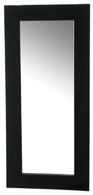 Artekko Chos Καθρέπτης Λακαριστός Μαύρος (50x6x110)cm
