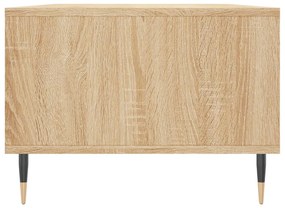 vidaXL Τραπεζάκι Σαλονιού Sonoma Δρυς 90x50x36,5 εκ. Επεξεργασμ. Ξύλο
