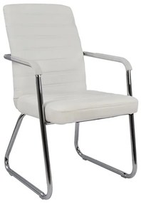 ΠΟΛΥΘΡΟΝΑ DALEY HM1021.02 ΛΕΥΚΗ 55,5x67,5x94 εκ. (4 Τεμμάχια)