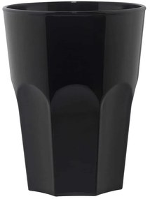 Ποτήρι Πισίνας Για Νερό Rox FM-B65 Φ8,3x10cm 290ml Black Bar&amp;Wine Plastic