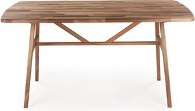 Stewehome Μασίφ Τραπέζι Καρυδιάς Slim 150x80x74.5 cm