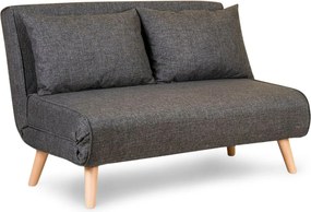2-Seat Sofa-Bed Folde 2-Seater - Dark Grey Dark Grey