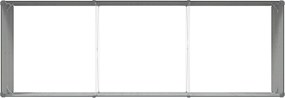 vidaXL Γλάστρα Ανθρακί 290 x 100 x 45 εκ Επικαλυμμένος Χάλυβας