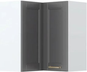 Ντουλάπι κρεμαστό γωνιακό Tahoma V7-UG-2K-Γραφίτης