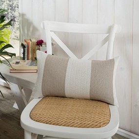 Μαξιλάρι Διακοσμητικό (Με Γέμιση) Gella 02 Beige Teoran 30X50 Cotton-Polyester