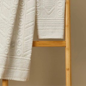 Πετσέτες Μπάνιου (Σετ 2τμχ) Whitegg T090 420gsm Εκρού