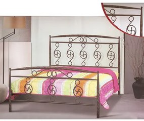 SweetDreams Μεταλλικό Κρεβάτι Ημίδιπλο 100x200 Sweet Dreams No71 Με Επιλογή Χρώματος BEST-8032199