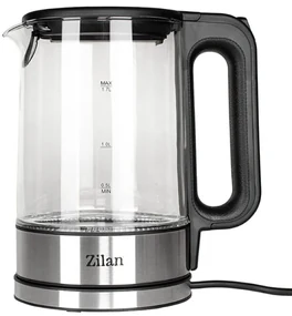 Zilan Γυάλινος Βραστήρας νερού με LED 1.7L 2200W ZLN1796
