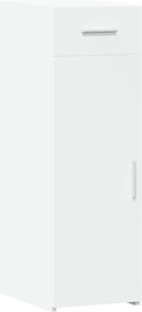 vidaXL Συρταριέρα Λευκή 30x42,5x93 εκ. από Επεξεργασμένο Ξύλο