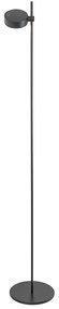 Φωτιστικό Δαπέδου Επαναφορτιζόμενο Super O LD1154N3 1L Φ25x160cm 3,5W Led 2700/3150/4000K 287/331/336Lm Black Mat Zafferano