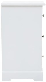 vidaXL Κομοδίνο 35 x 32 x 59 εκ. από MDF και Ξύλο Πεύκου