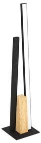 Φωτιστικό Επιτραπέζιο Panagria 900492 7,5x4,5x45,5cm 1xLed 6,8W Black-Natural Eglo