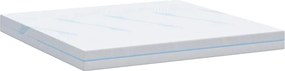 vidaXL Στρώμα Μέτρια σκληρό 180 x 200 cm Λευκό