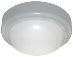 Απλίκα-Πλαφονιέρα LED Φ197mm 18W 4000K IP44 Lumen-21-0051861-Γκρι 21-0051861