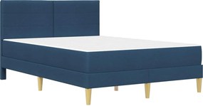 vidaXL Σκελετός Κρεβατιού Μπλε 160 x 200 cm Πολυεστέρας