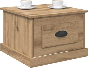 vidaXL Τραπεζάκι σαλονιού Artisan Oak 50 x 50 x 35 cm