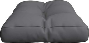vidaXL Μαξιλάρι Παλέτας Ανθρακί 70 x 40 x 12 εκ. Υφασμάτινο