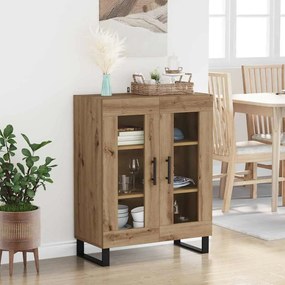 vidaXL Πλαϊνό γραφείο Artisan Oak 69,5 x 34 x 90 εκ.