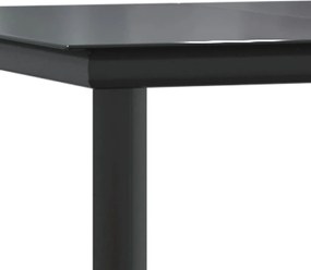 vidaXL Σετ Τραπεζαρίας Κήπου 9 τεμ. Γκρι Συνθ. Ρατάν με Μαξιλάρια