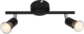 Σποτ Δίφωτο Aca Trinity MC634BK2 Black Matt