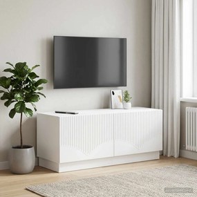 vidaXL Ντουλάπι TV Λευκό Επεξεργασμένο Ξύλο