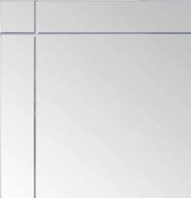 vidaXL Καθρέφτης Τοίχου 100 x 60 εκ. Γυάλινος